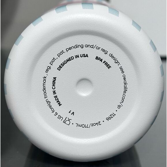 OWALA SPECIAL EDITION FreeSip 24oz Water Bottle, PILLOW FIGHT CHERRIES - Picture 6 of 6